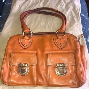 Orange Hobo Bag